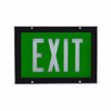 Green Recessed Self-Luminous Tritium Exit Sign