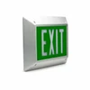 Green Vandalproof Self-Luminous Tritium Exit Sign