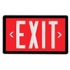 20-Year Self Luminous Tritium Exit Sign with Black Frame