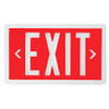 Red Self Luminous Tritium Exit Sign