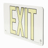 50' Glow-In-The-Dark Exit Sign with White Background