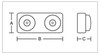 MR16 Emergency Light Dimensions