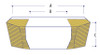 Dimensions of the Compact Low-Profile Emergency Light