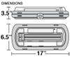 Recessed Concrete Emergency Light Dimensions