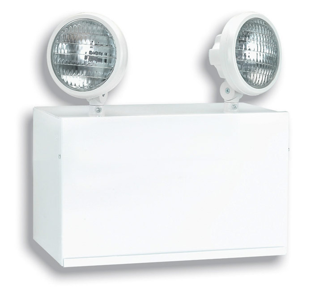 Dual Head LED Emergency Light with Battery Backup