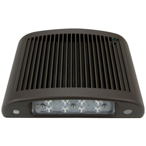 LED Emergency Wall Pack with Photocell and Battery Backup