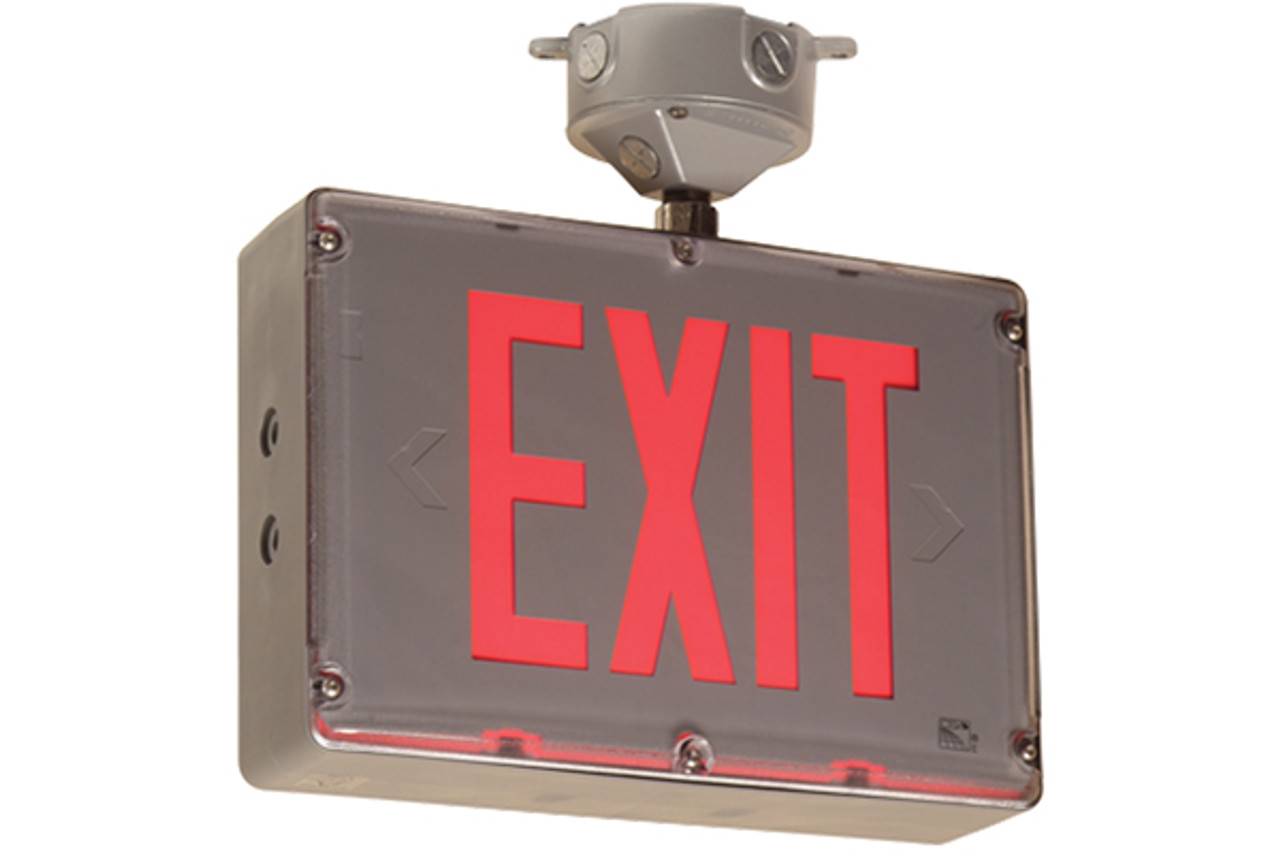 explosion proof exit sign combo