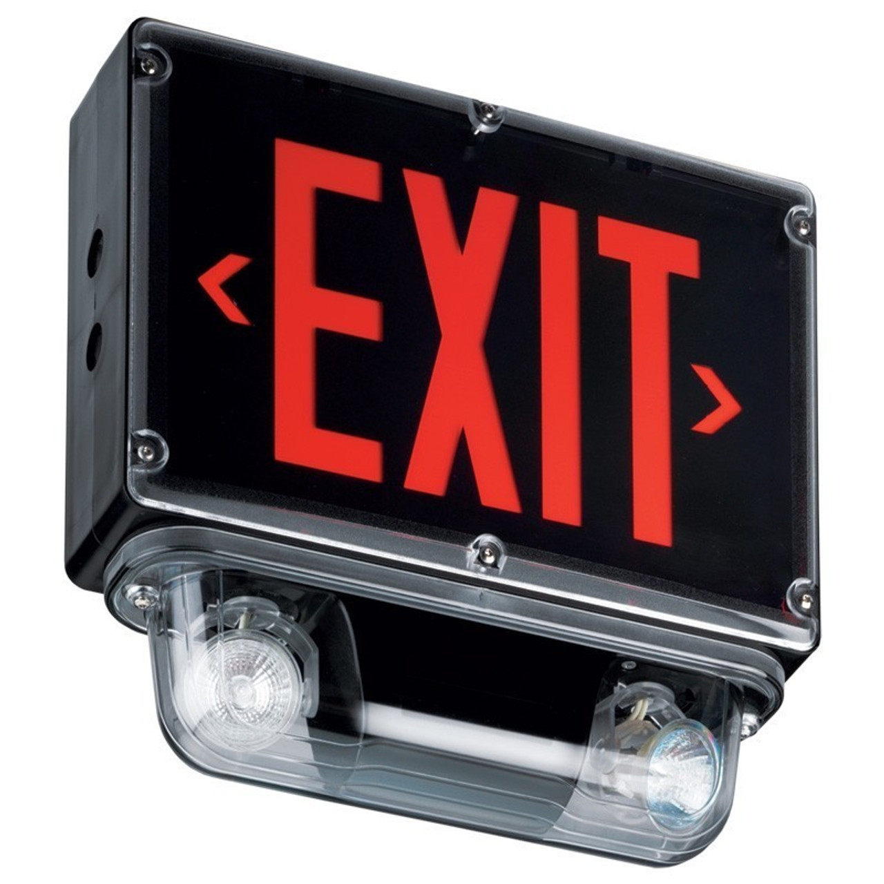 Nsf Rated Freezer Exit Sign Emergency Light Combo 9776