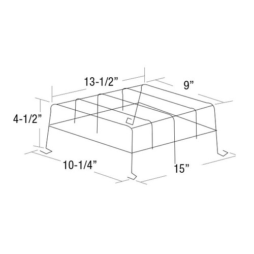 13 5 X 9 X 4 5 Wire Guard