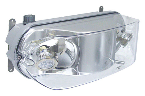 Global Industrial™ 2 Head Round LED Emergency Light w/ Adjustable Optics,  Ni-Cad Battery Backup