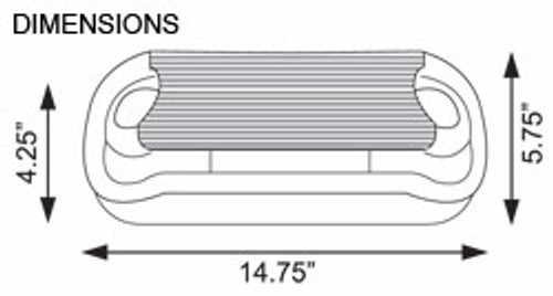 LV Series - Extreme® Vandal-Resistant, All-Conditions Exits with LED Lamps,  NEMA 4X option, FPA option