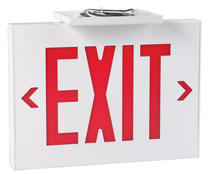 Ultra Slim Aluminum Exit Sign