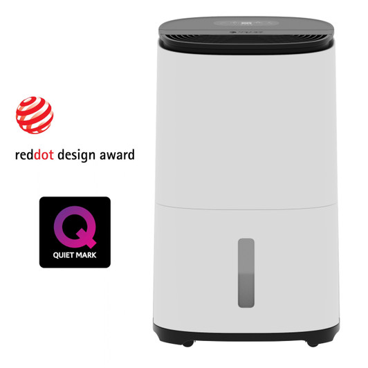 MeacoDry Arete One 20L Dehumidifier / Air Purifier - Charcoal with Awards