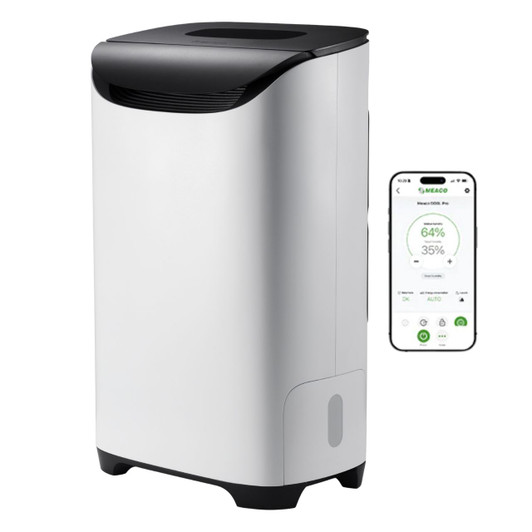 Meaco DD8L Pro dehumidifier with app