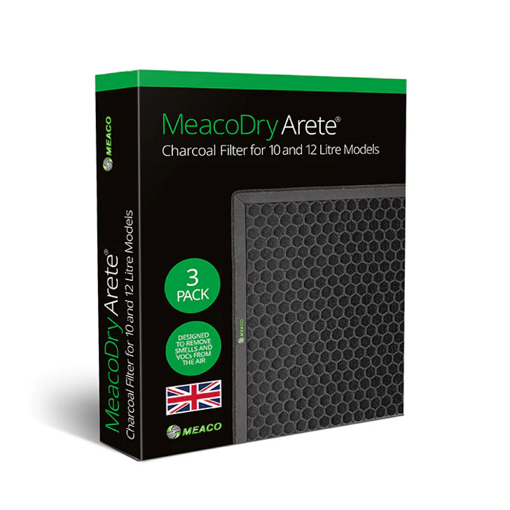 MeacoDryArete10L/12L Charcoal Filter (pack of three)