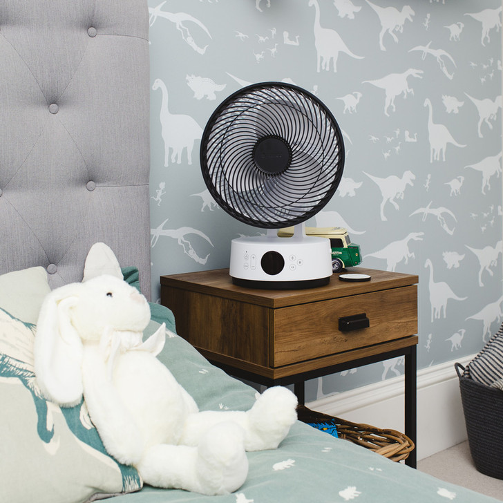 MeacoFan Sefte Cooling Table Fan, kid's bedroom