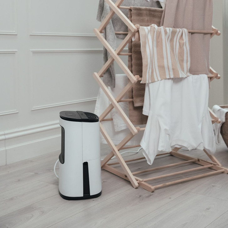 MeacoDry Arete One 6L Compact Dehumidifier / Air Purifier laundry mode