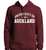Maroon Vintage Varsity Hoodie