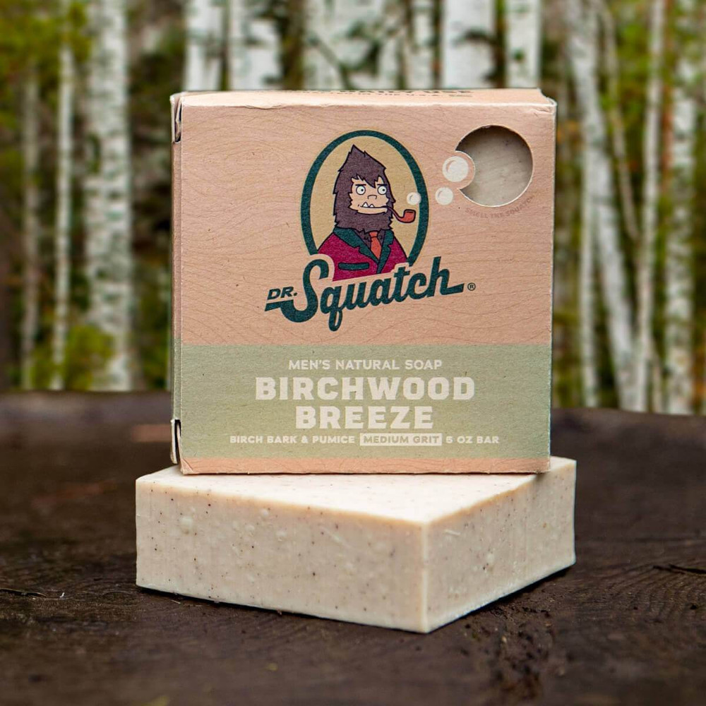 Dr Squatch Birchwood Breeze Bar Soap