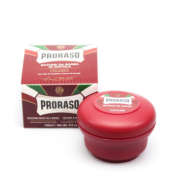 Proraso Moisturizing & Nourishing Shave Soap in a Bowl