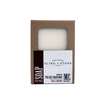 Sling & Stone - Goat Milk Soap - Citrus + Cedarwood