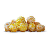 A mix of banana and peanut butter popcorn .