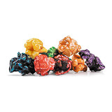 A colorful mix of 17 fruit flavoured popcorns.