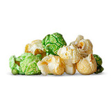 A mix of green apple and vanilla popcorn.