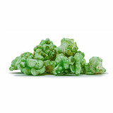 lime green popcorn.