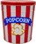 Blue Ribbon Popcorn 3.5-galon popcorn tin.