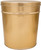 Gold 3.5-galon popcorn tin.