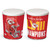 Red Kansas City Chiefs Super Bowl 58 Championship  3.5-galon popcorn tin.