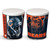Chicago Bears 3.5-gallon popcorn tin - 11.25" high with a 10" diameter.