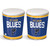 St. Louis Blues 3.5-gallon popcorn tin - 11.25" high with a 10" diameter.