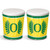 Oregon Ducks 3.5-gallon popcorn tin - 11.25" high with a 10" diameter.