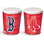 Boston Red Sox 3.5-gallon popcorn tin - 11.25" high with a 10" diameter.