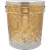 Swirling Snow 6.5-Gallon Popcorn Tin