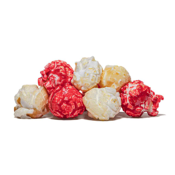 A mix of cherry and cheesecake popcorn.