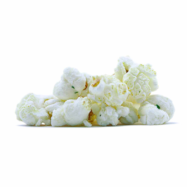 White garlic parmesan popcorn.