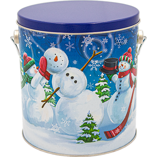 Feeling Frosty 1-Gallon Popcorn Tin