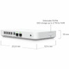Ubiquiti (UCG-FIBER) UBIQUITI CLOUD GATEWAY FIBER,50+DEVICES,500+USERS,(4)2.5GbE,(1)10GbE,(2)10G SFP+,5 Gbps,1Y