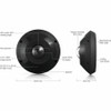 Ubiquiti (UVC-G6-PRO-360-B) UBIQUITI UniFi G6 PRO 360 DOME CAMERA, IR(15M), 4K(12MP), 24FPS, BLACK,1YR