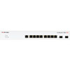 FORTINET (FS-108E-POE) FANLESS L2+ MANAGEMENT SWITCH WITH 8XGE