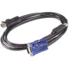 APC (AP5257) APC KVM USB Cable - 12 ft (3.6 m)