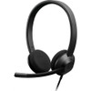 Cisco (HS-W-322-C-RJ9) Headset 322 Wired Dual On-Ear Carbon RJ9