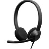 Cisco (HS-W-322-C-USBC) Headset 322 Wired Dual On-Ear Carbon