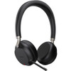 Yealink (1208609) YEALINK WIRELESS (BH72) MS STEREO HEADSET W/CHARGE STAND+BT51 DONGLE,QI CHARGING,BLK,USB-A