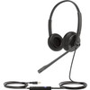 Yealink (1308043) YEALINK WIRED (UH34) MS DUAL HEADSET,NOISE CANCELLING MICROPHONE,LEATHCUSHION,USB-A