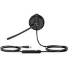 Yealink (1308014) YEALINK WIRED (UH34) MS MONO HEADSET , NOISE CANCELLING MIC , LEATHER CUSHION , USB-A