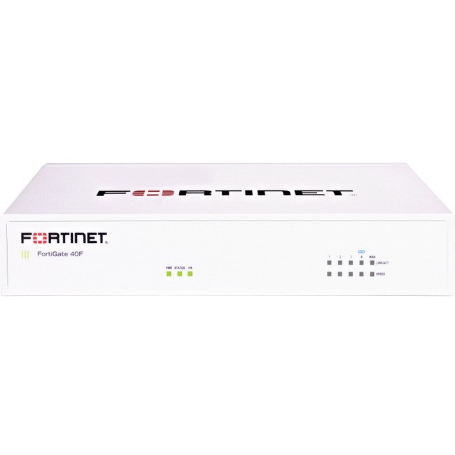 Hughesnet Fg40 Router FORTINET (FG 40F NFR) 5 X GE RJ45 PORTS (INCLUDING 4 X INTERNA